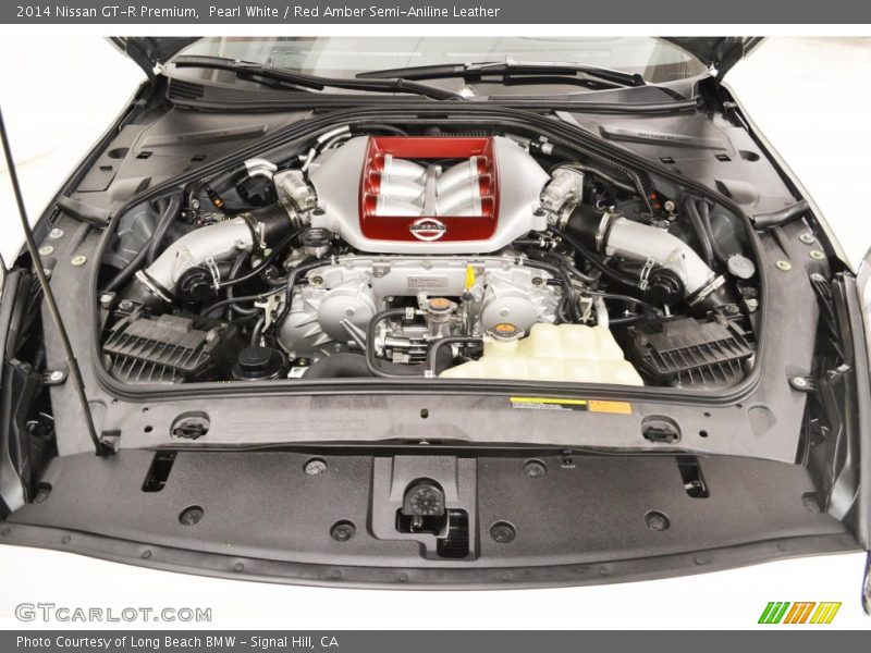  2014 GT-R Premium Engine - 3.8 Liter Twin-Turbocharged DOHC 24-valve CVTCS V6