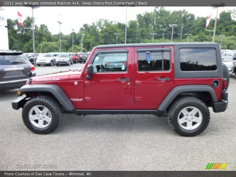  2012 Wrangler Unlimited Rubicon 4x4 Deep Cherry Red Crystal Pearl