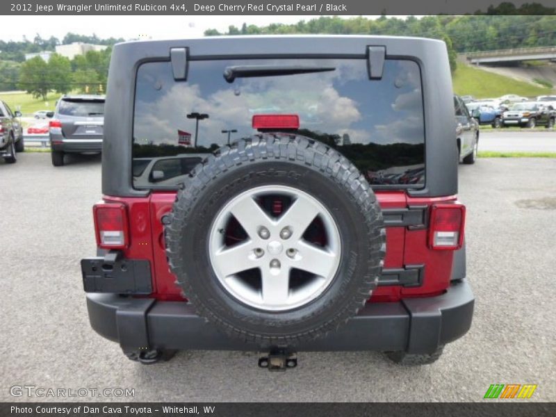 Deep Cherry Red Crystal Pearl / Black 2012 Jeep Wrangler Unlimited Rubicon 4x4