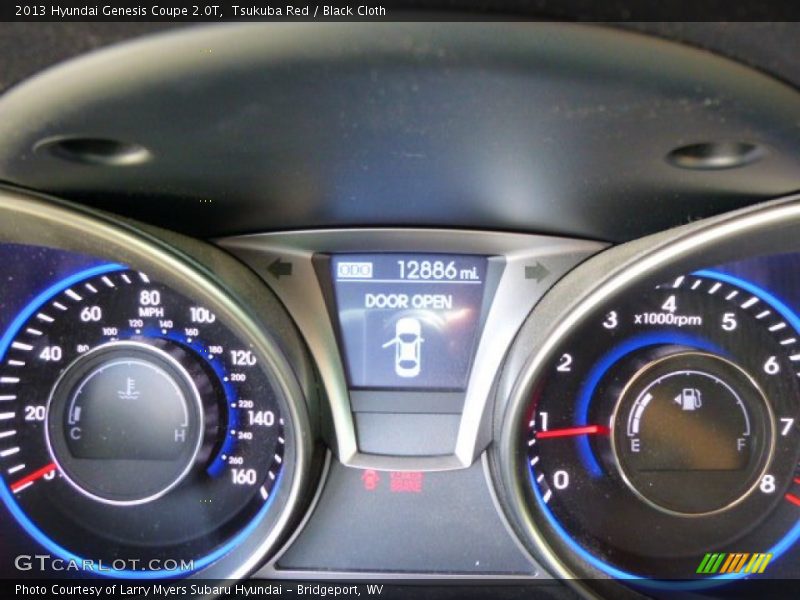 Tsukuba Red / Black Cloth 2013 Hyundai Genesis Coupe 2.0T
