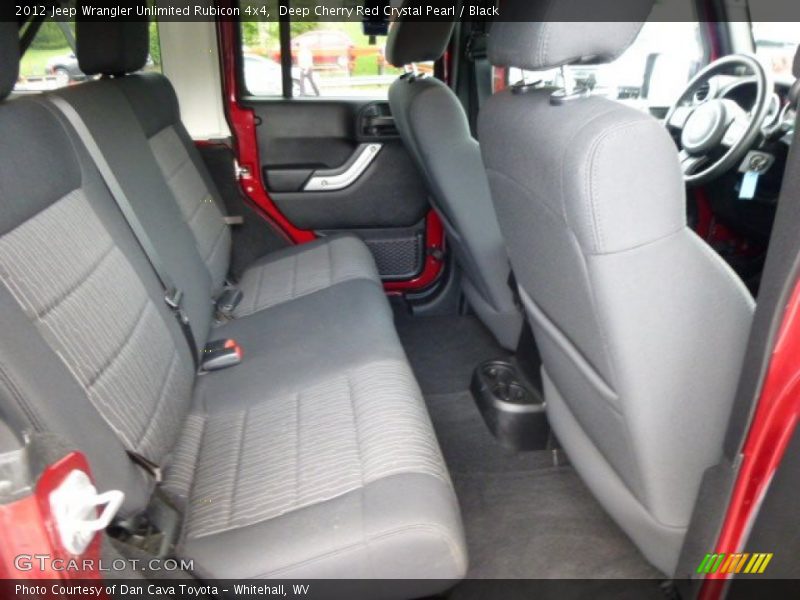 Deep Cherry Red Crystal Pearl / Black 2012 Jeep Wrangler Unlimited Rubicon 4x4