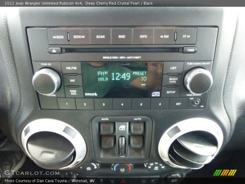 Deep Cherry Red Crystal Pearl / Black 2012 Jeep Wrangler Unlimited Rubicon 4x4