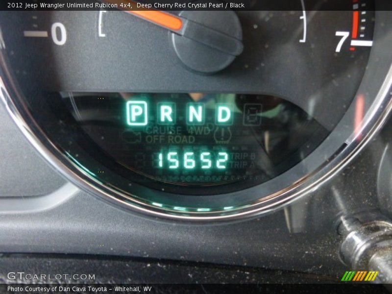 Deep Cherry Red Crystal Pearl / Black 2012 Jeep Wrangler Unlimited Rubicon 4x4