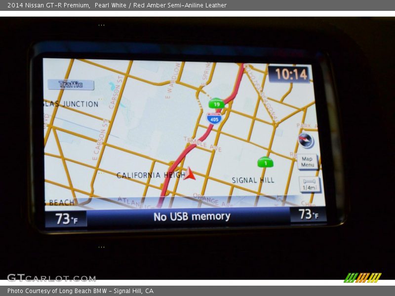 Navigation of 2014 GT-R Premium