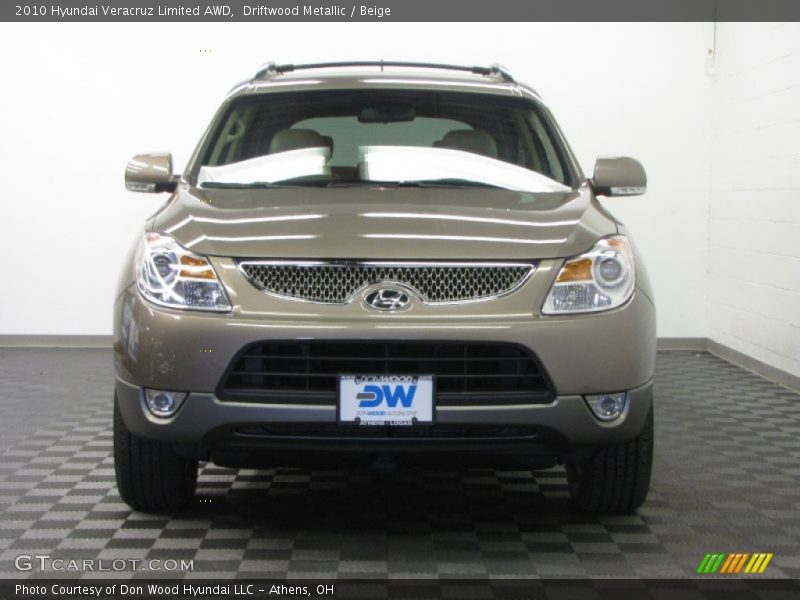 Driftwood Metallic / Beige 2010 Hyundai Veracruz Limited AWD