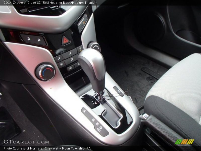 Red Hot / Jet Black/Medium Titanium 2014 Chevrolet Cruze LS