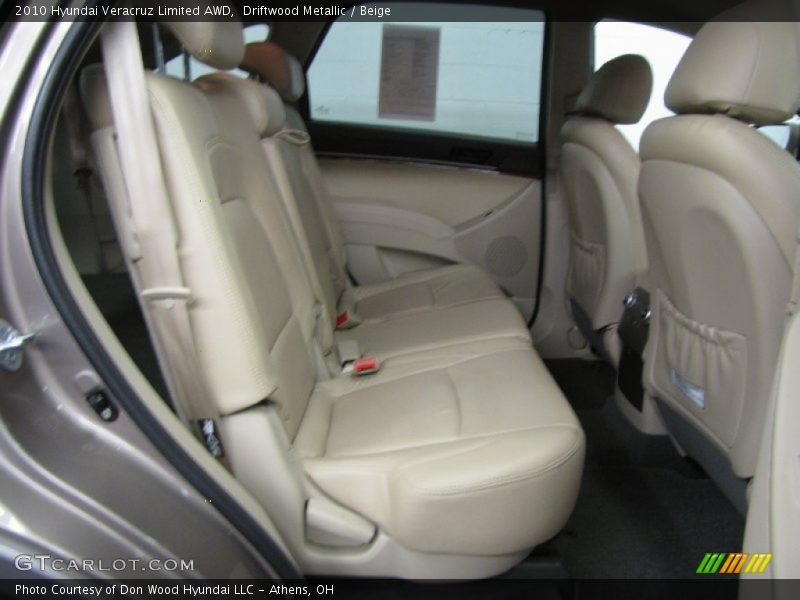 Driftwood Metallic / Beige 2010 Hyundai Veracruz Limited AWD