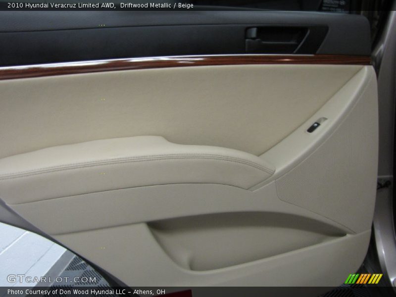 Driftwood Metallic / Beige 2010 Hyundai Veracruz Limited AWD