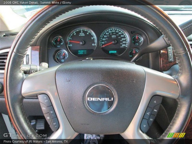 Summit White / Ebony 2008 GMC Yukon Denali