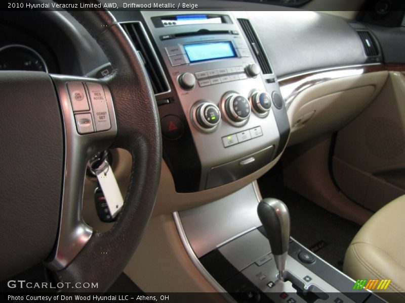 Driftwood Metallic / Beige 2010 Hyundai Veracruz Limited AWD