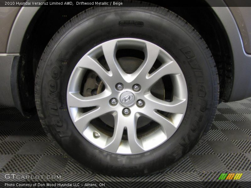 Driftwood Metallic / Beige 2010 Hyundai Veracruz Limited AWD
