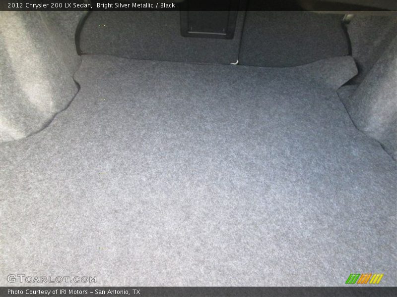 Bright Silver Metallic / Black 2012 Chrysler 200 LX Sedan