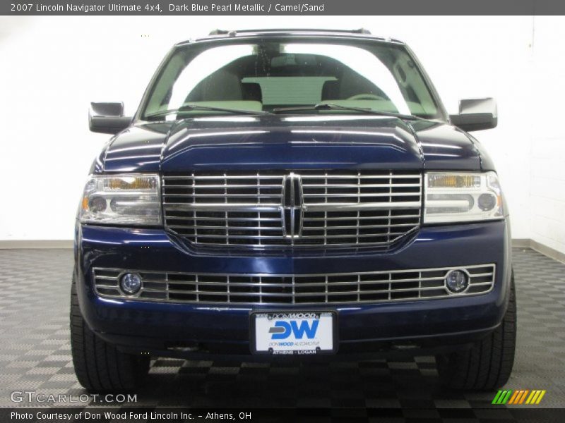 Dark Blue Pearl Metallic / Camel/Sand 2007 Lincoln Navigator Ultimate 4x4