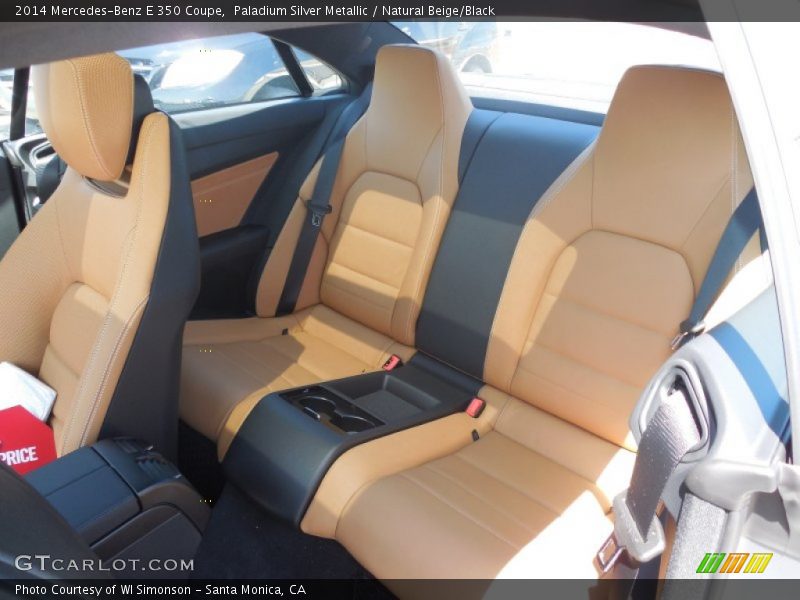 Paladium Silver Metallic / Natural Beige/Black 2014 Mercedes-Benz E 350 Coupe