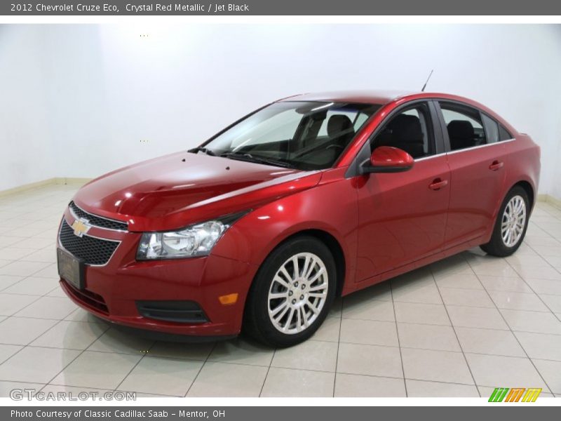 Crystal Red Metallic / Jet Black 2012 Chevrolet Cruze Eco
