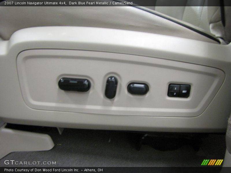 Dark Blue Pearl Metallic / Camel/Sand 2007 Lincoln Navigator Ultimate 4x4