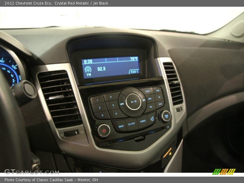 Crystal Red Metallic / Jet Black 2012 Chevrolet Cruze Eco