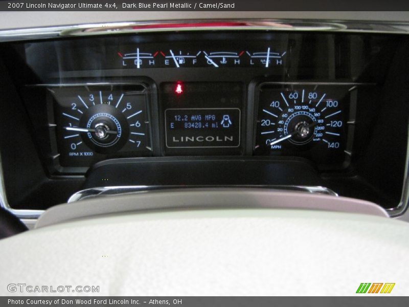  2007 Navigator Ultimate 4x4 Ultimate 4x4 Gauges