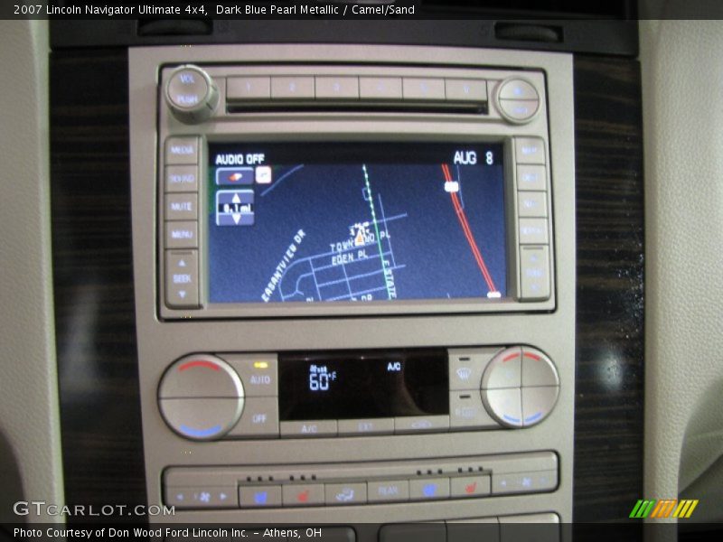 Dark Blue Pearl Metallic / Camel/Sand 2007 Lincoln Navigator Ultimate 4x4