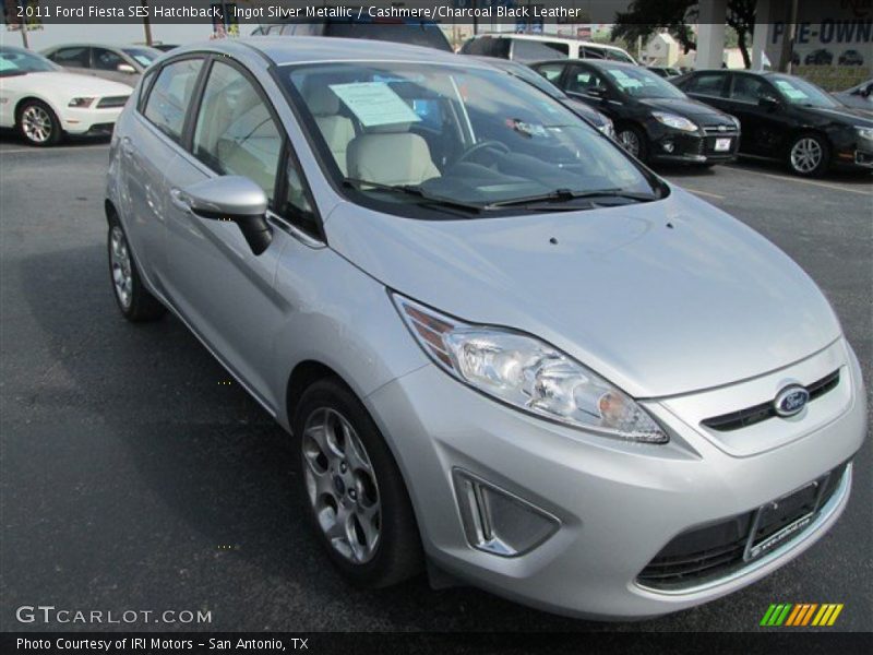 Front 3/4 View of 2011 Fiesta SES Hatchback