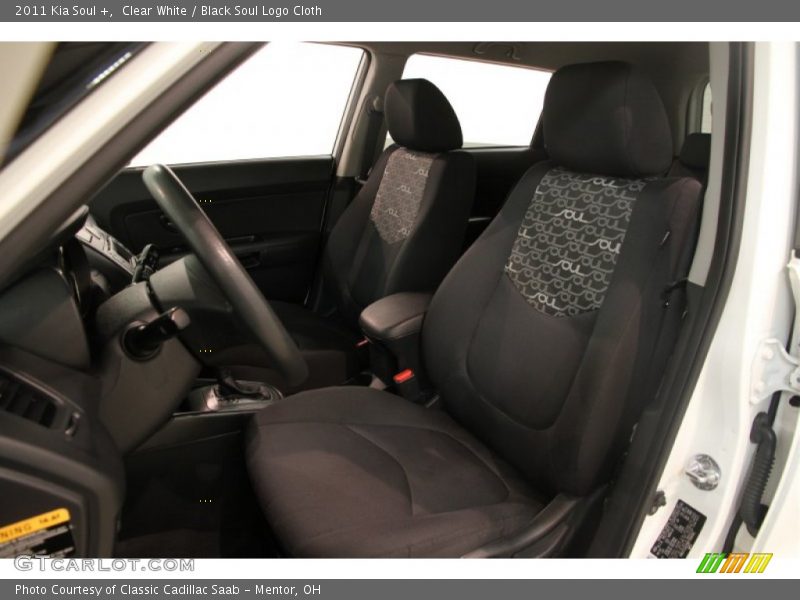 Front Seat of 2011 Soul +