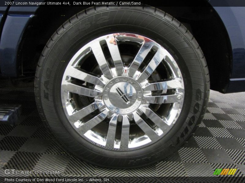 Dark Blue Pearl Metallic / Camel/Sand 2007 Lincoln Navigator Ultimate 4x4