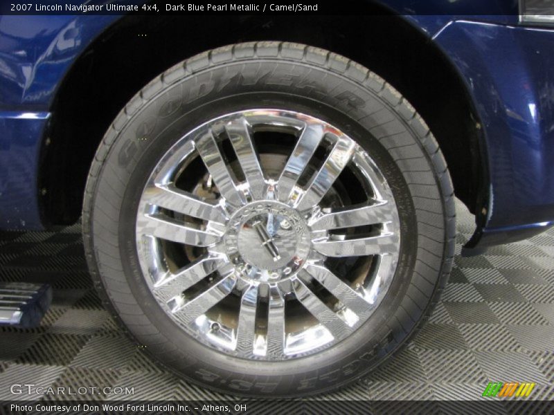 Dark Blue Pearl Metallic / Camel/Sand 2007 Lincoln Navigator Ultimate 4x4