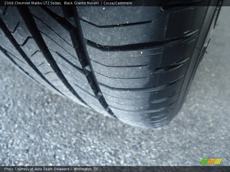 Black Granite Metallic / Cocoa/Cashmere 2009 Chevrolet Malibu LTZ Sedan