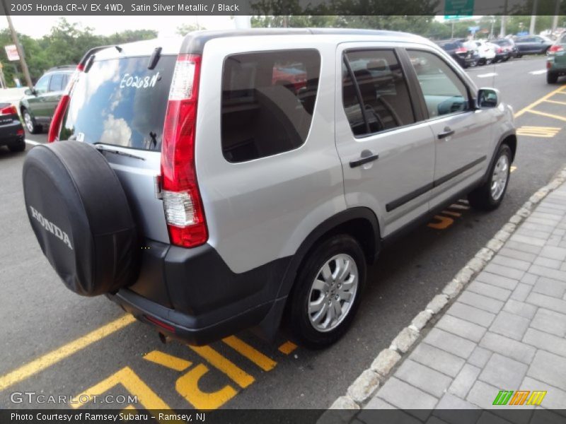 Satin Silver Metallic / Black 2005 Honda CR-V EX 4WD
