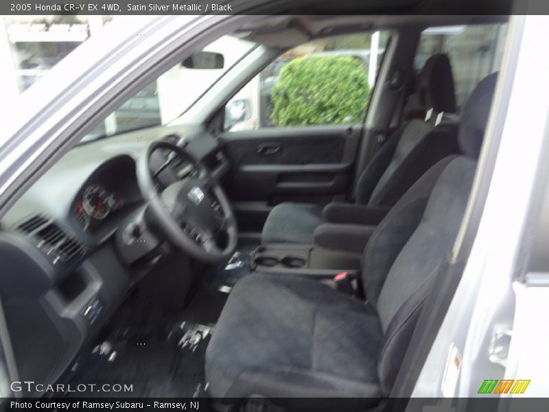 Satin Silver Metallic / Black 2005 Honda CR-V EX 4WD