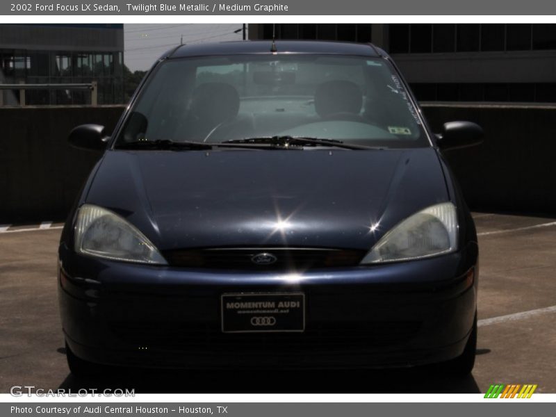 Twilight Blue Metallic / Medium Graphite 2002 Ford Focus LX Sedan