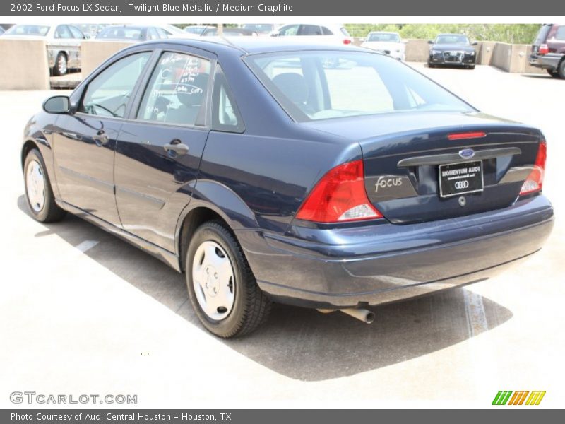 Twilight Blue Metallic / Medium Graphite 2002 Ford Focus LX Sedan