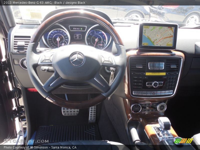 Dashboard of 2013 G 63 AMG