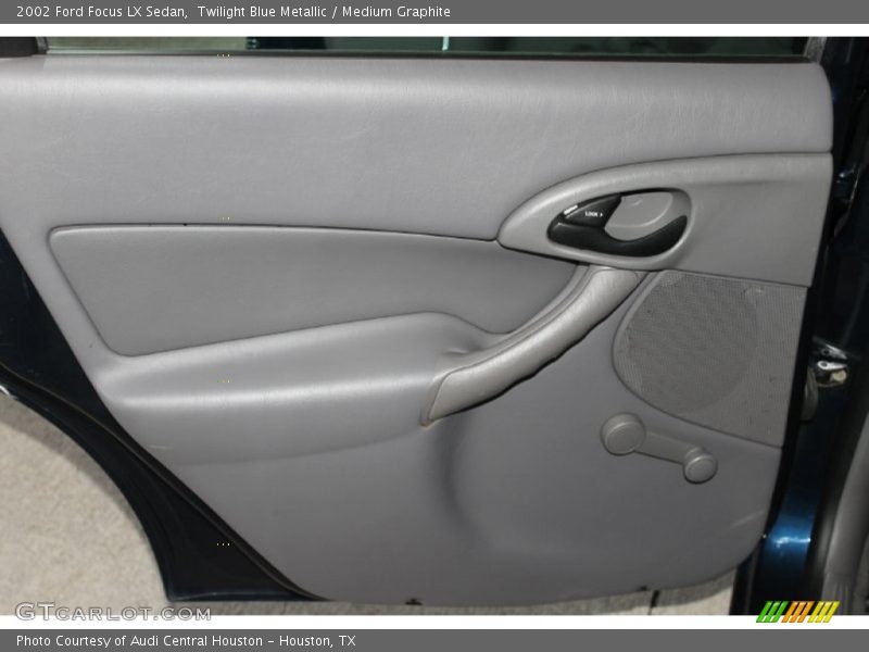 Twilight Blue Metallic / Medium Graphite 2002 Ford Focus LX Sedan