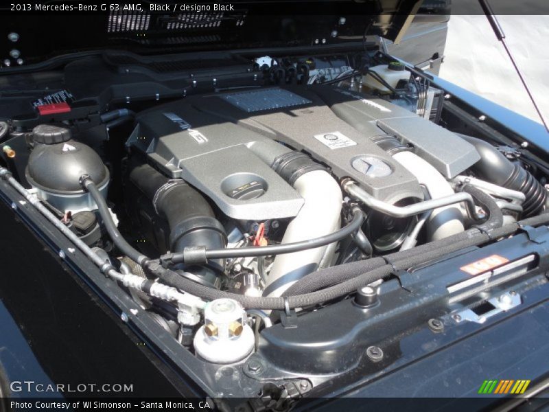  2013 G 63 AMG Engine - 5.5 Liter AMG Twin-Turbocharged DOHC 32-Valve VVT V8