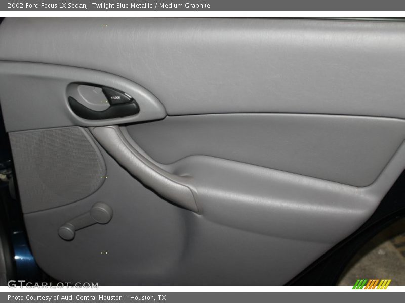 Twilight Blue Metallic / Medium Graphite 2002 Ford Focus LX Sedan