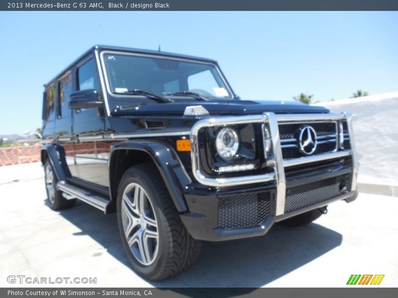 Front 3/4 View of 2013 G 63 AMG