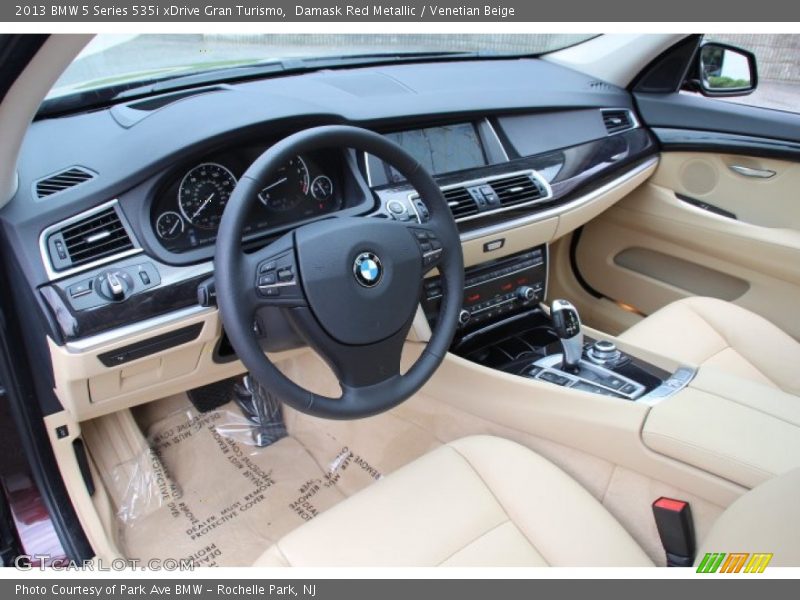 Venetian Beige Interior - 2013 5 Series 535i xDrive Gran Turismo 