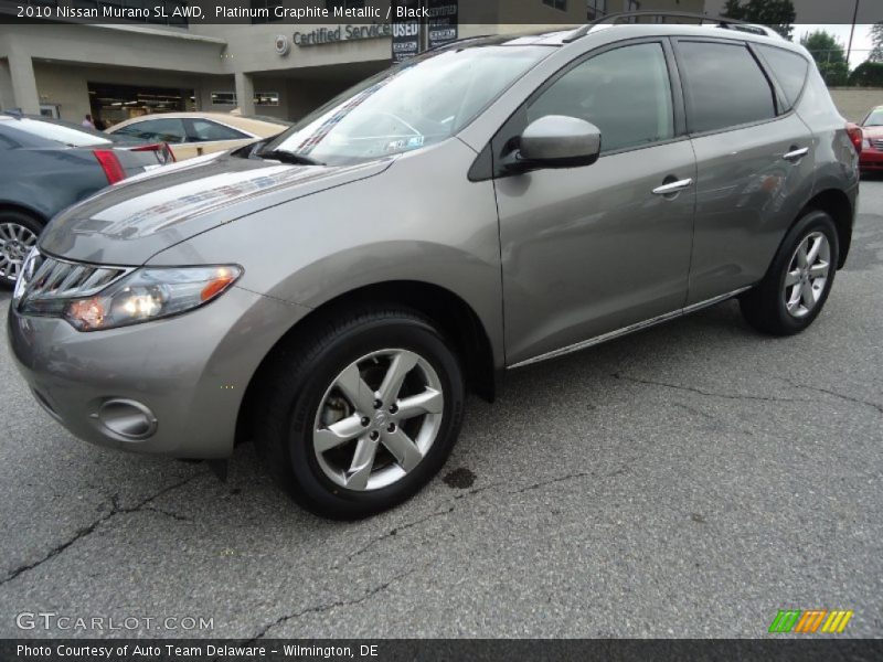 Platinum Graphite Metallic / Black 2010 Nissan Murano SL AWD