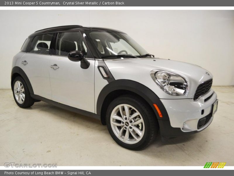 Crystal Silver Metallic / Carbon Black 2013 Mini Cooper S Countryman