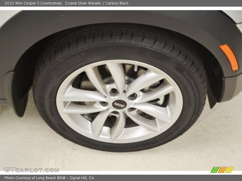 Crystal Silver Metallic / Carbon Black 2013 Mini Cooper S Countryman