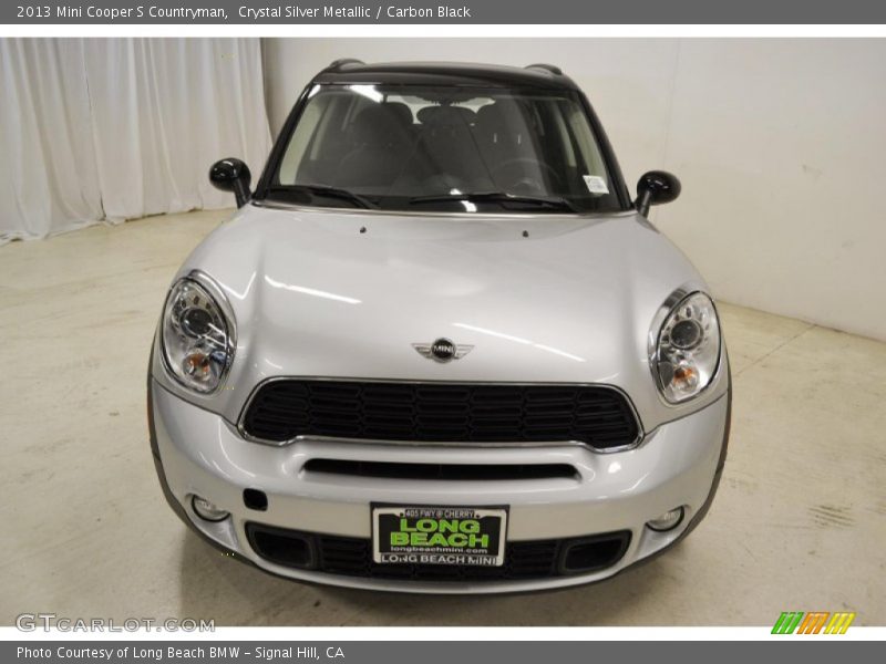Crystal Silver Metallic / Carbon Black 2013 Mini Cooper S Countryman