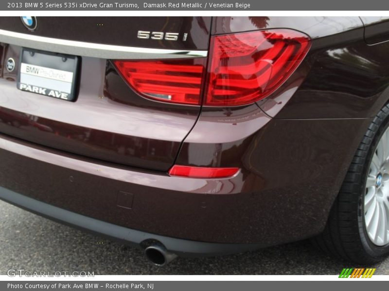 Damask Red Metallic / Venetian Beige 2013 BMW 5 Series 535i xDrive Gran Turismo