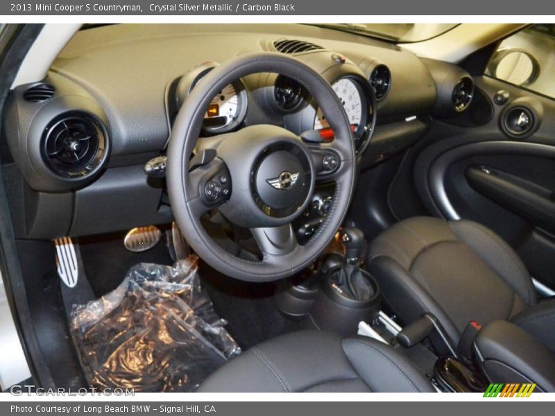 Crystal Silver Metallic / Carbon Black 2013 Mini Cooper S Countryman