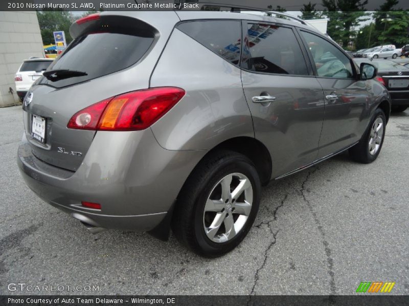 Platinum Graphite Metallic / Black 2010 Nissan Murano SL AWD