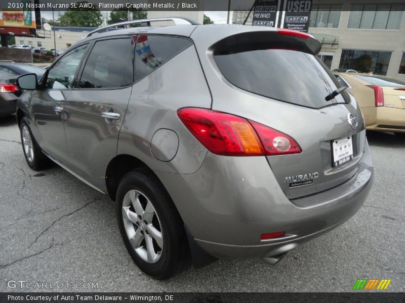 Platinum Graphite Metallic / Black 2010 Nissan Murano SL AWD