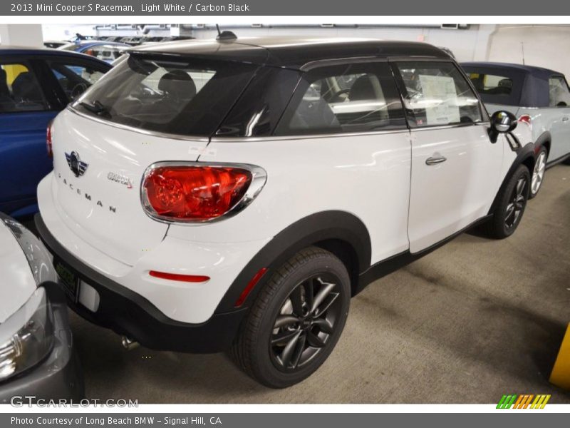 Light White / Carbon Black 2013 Mini Cooper S Paceman