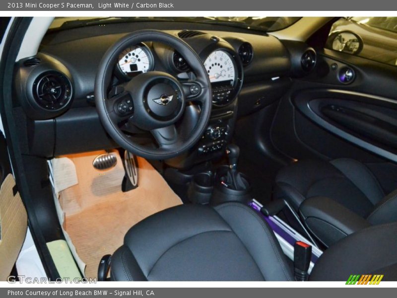 Light White / Carbon Black 2013 Mini Cooper S Paceman