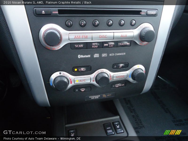 Platinum Graphite Metallic / Black 2010 Nissan Murano SL AWD