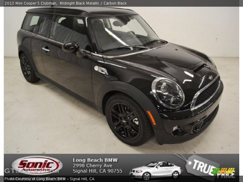 Midnight Black Metallic / Carbon Black 2013 Mini Cooper S Clubman